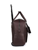 Travel Rolling Carry-on Luggage Brown