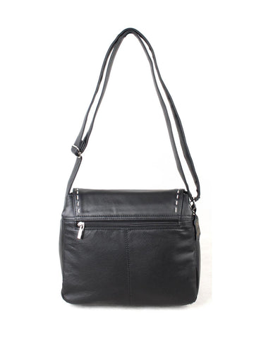 Chloe Women's Leather Crossbody Messenger Bag