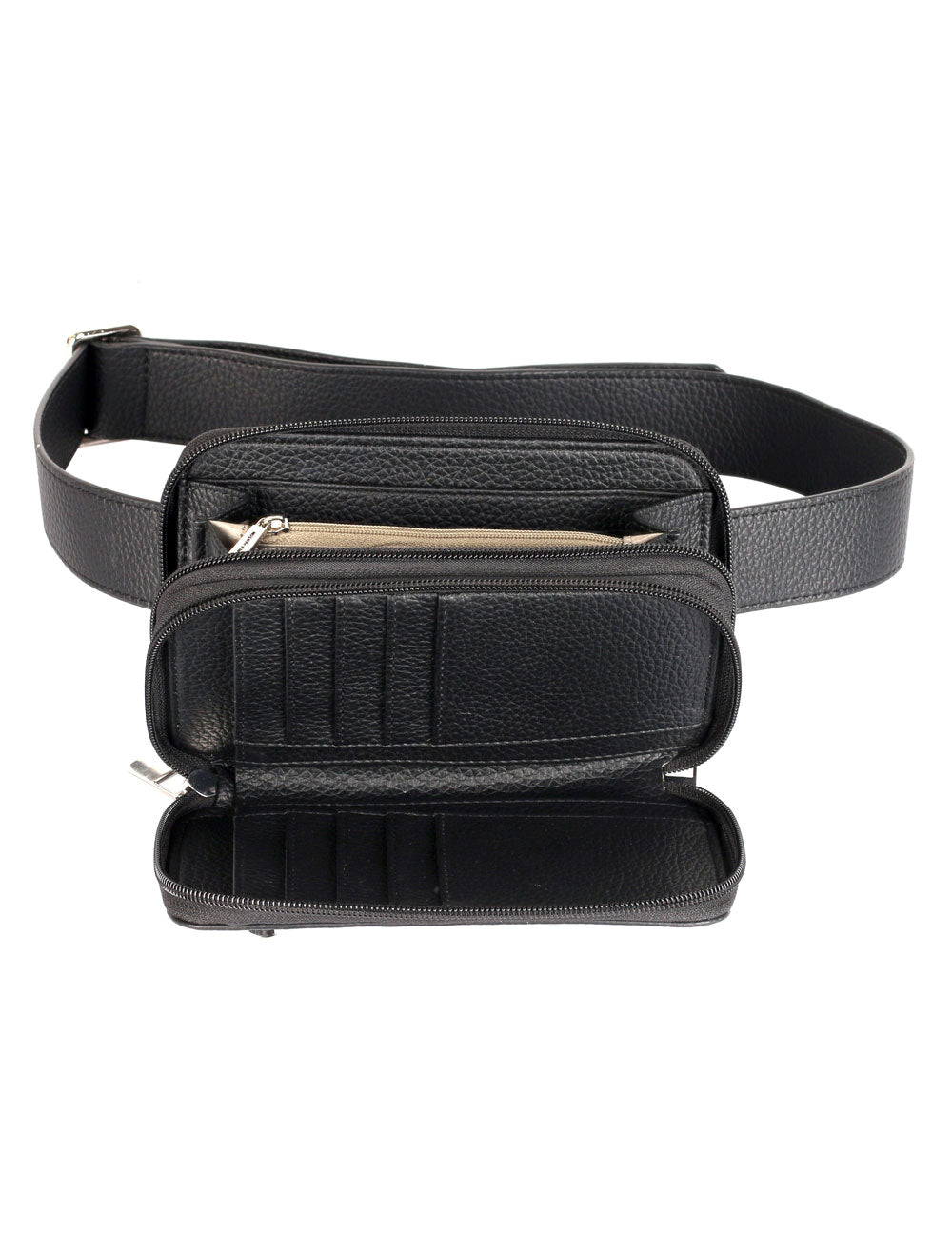 Robyn RFID Blocking Organizer Waist Pouch