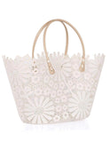Women's Summer Lace Bag Daisy Cream