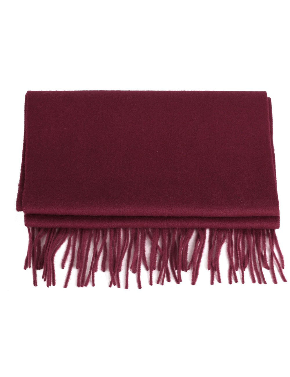 Classic Fringe Wool Scarf