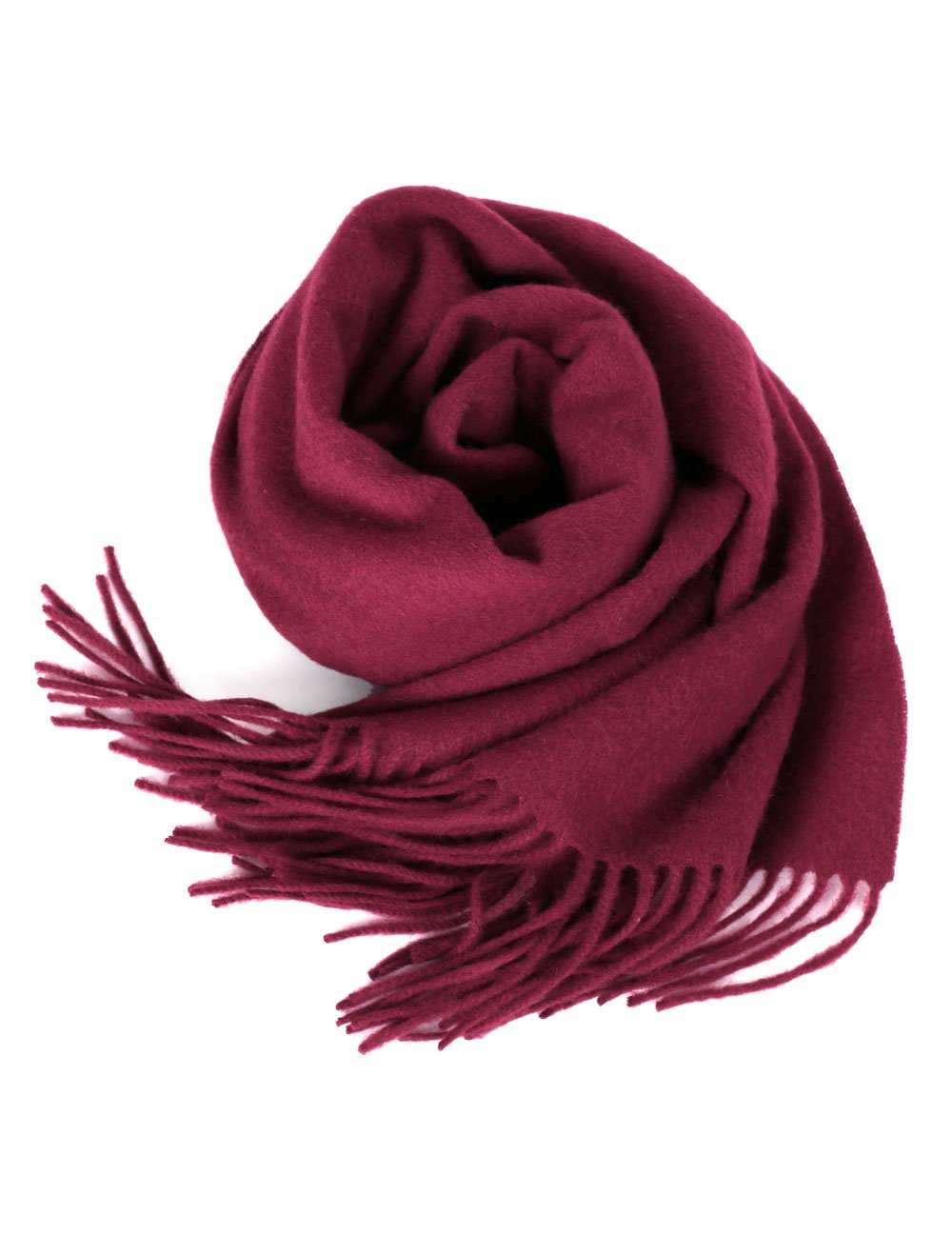 Classic Fringe Wool Scarf