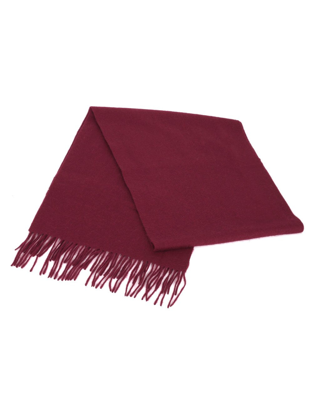 Classic Fringe Wool Scarf