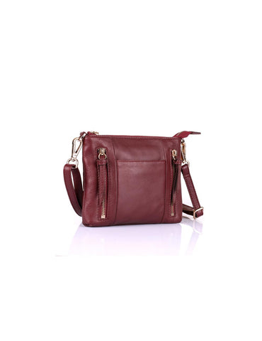 Irene Women's Prestige Leather Compact Crossbody Bag