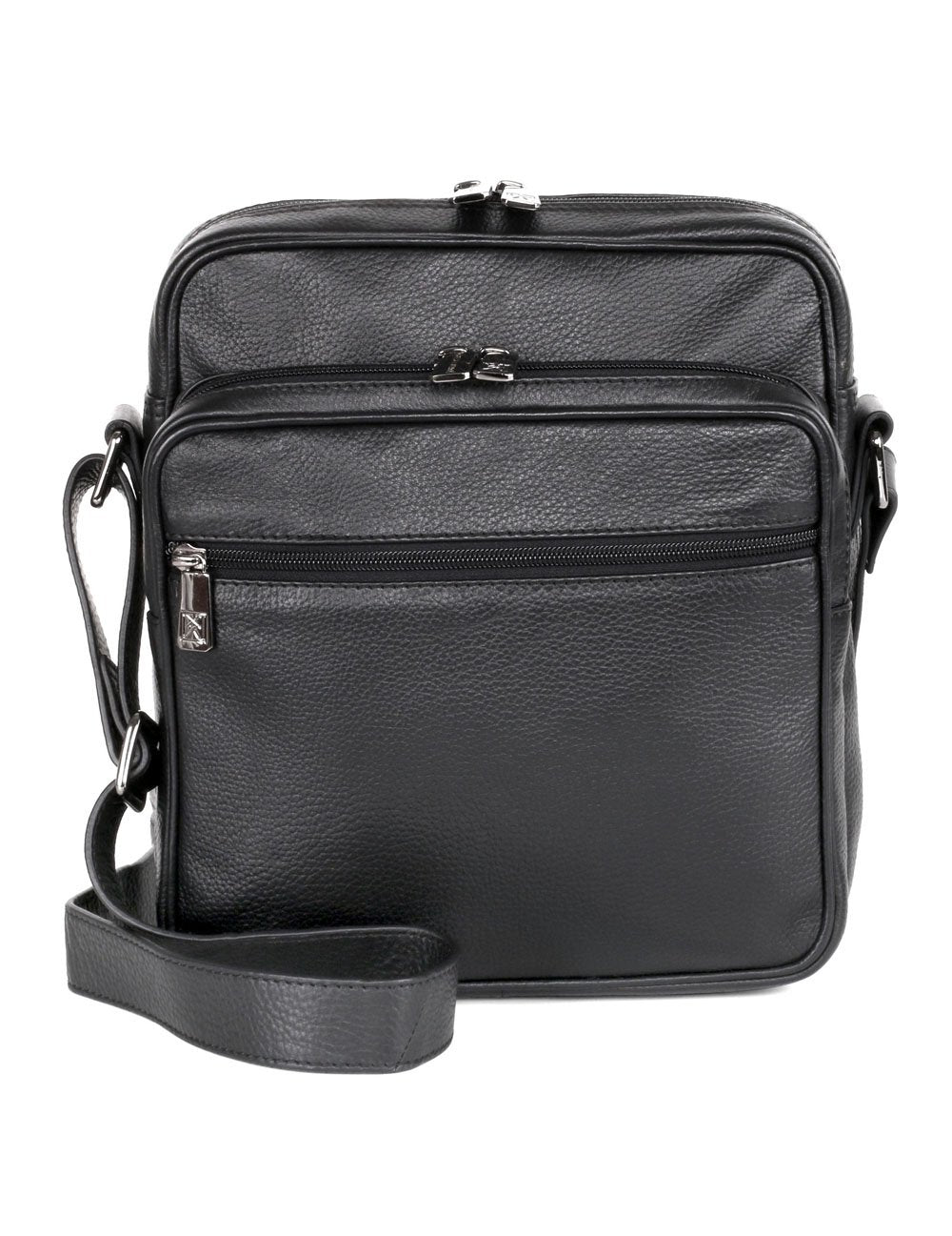 Roger RFID Blocking Leather Crossbody Bag
