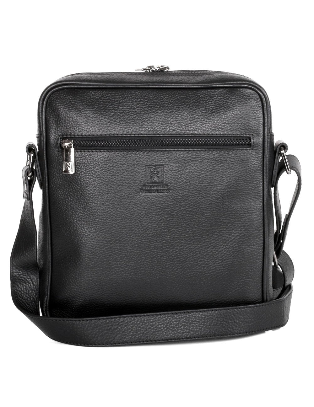 Roger RFID Blocking Leather Crossbody Bag