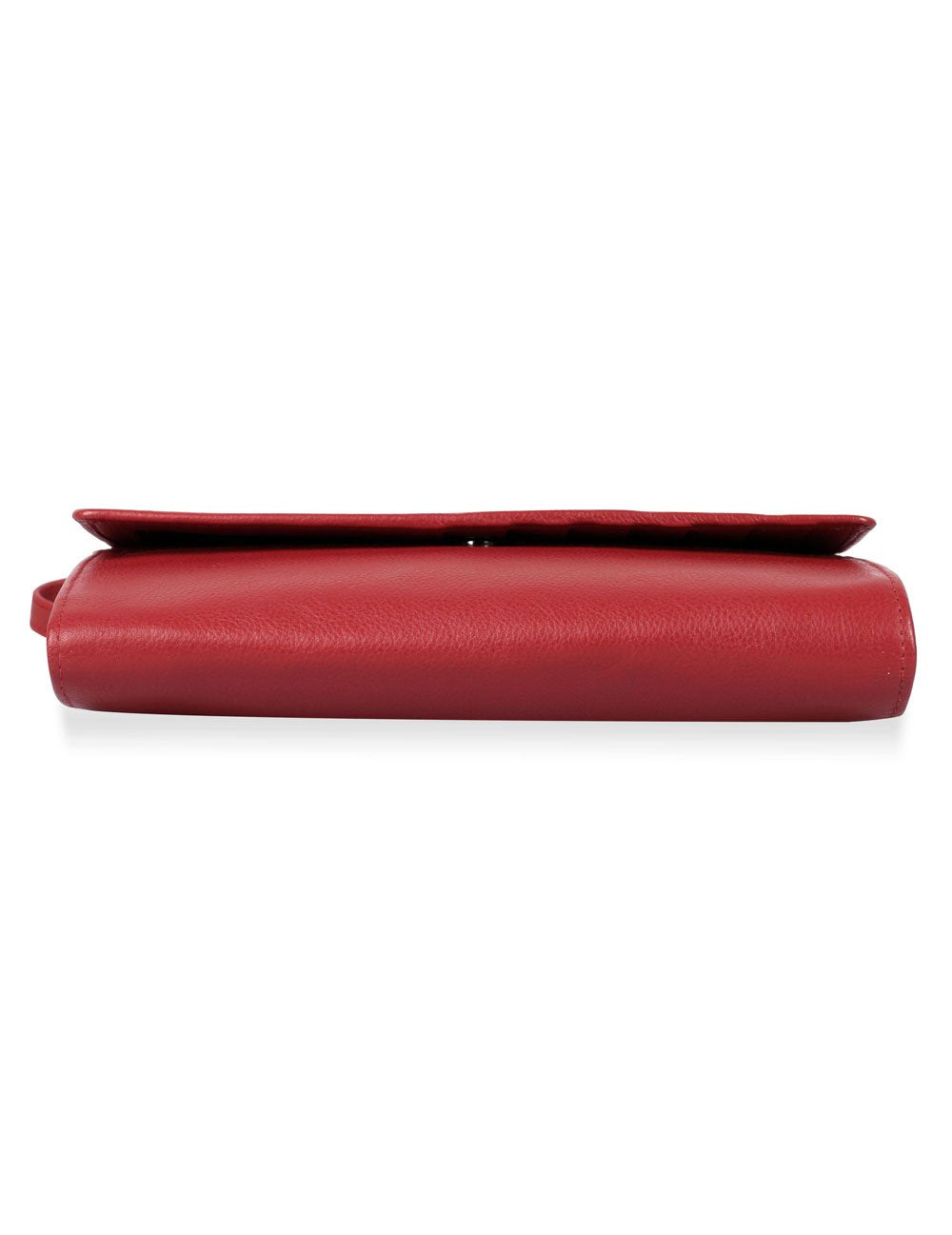 Delia RFID Blocking Leather Travel Crossbody Clutch
