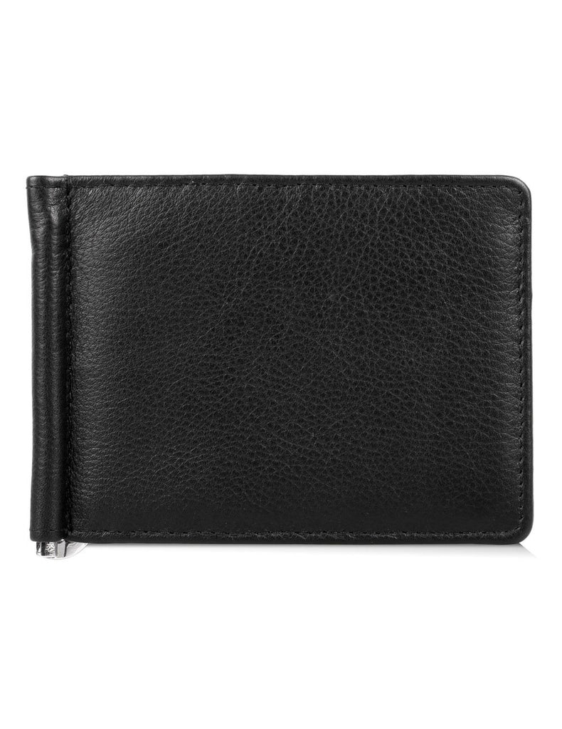 Martin RFID Leather Money Clip with Card Holder Insert