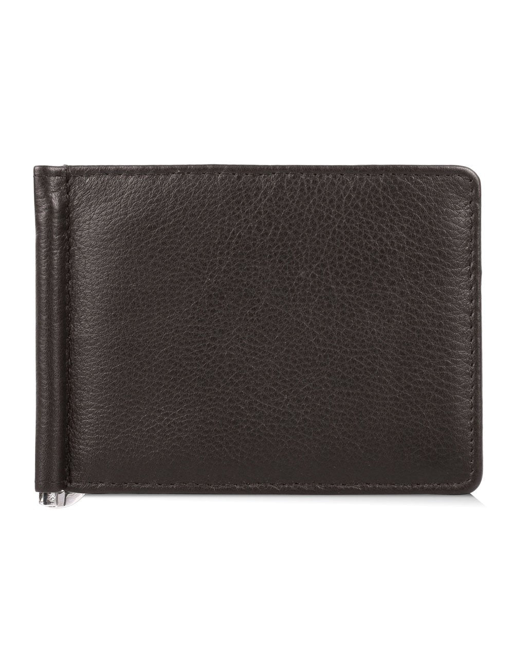 Martin RFID Leather Money Clip with Card Holder Insert