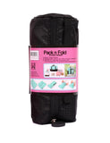 Pack n Fold Foldable Travel Duffel Bag Black