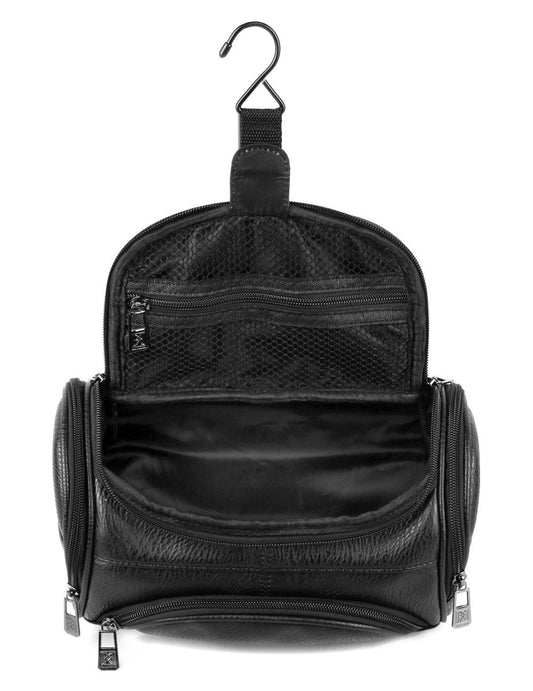 Men's Hanging Travel Toiletry Bag Black