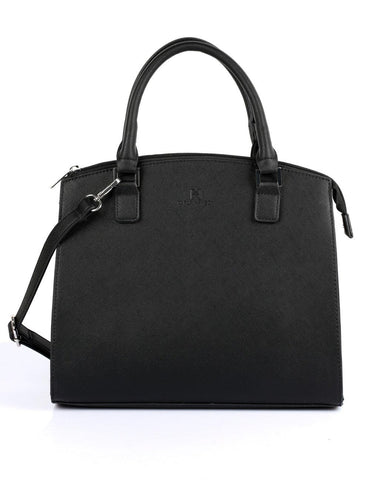 Grace Women's Satchel Bag with Strap Black