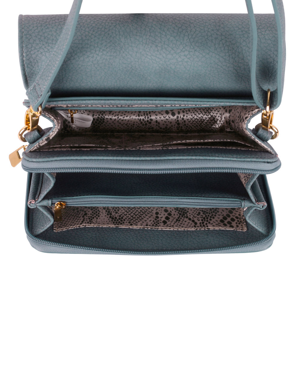 Madison Women's Crossbody Organizer Bag Denim