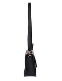 Linda Women's Top-Handle Crossbody Bag Python & Black