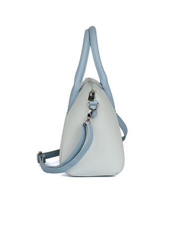 Grace Women's Satchel Bag with Strap Blue Tone