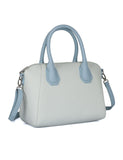 Grace Women's Satchel Bag with Strap Blue Tone