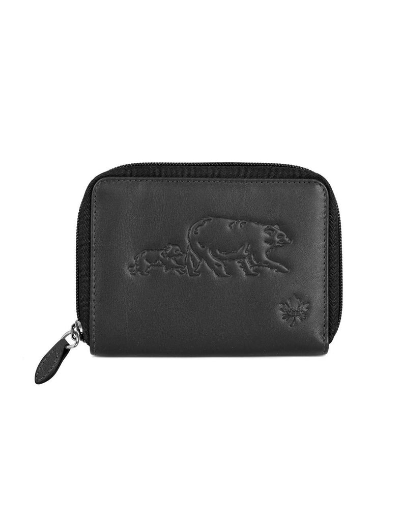 CANADA WILD  Women's Leather Wallet Bear and Bub