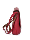 Isabella Women's Gypsy Crossbody Saddle Bag II Burnt Red