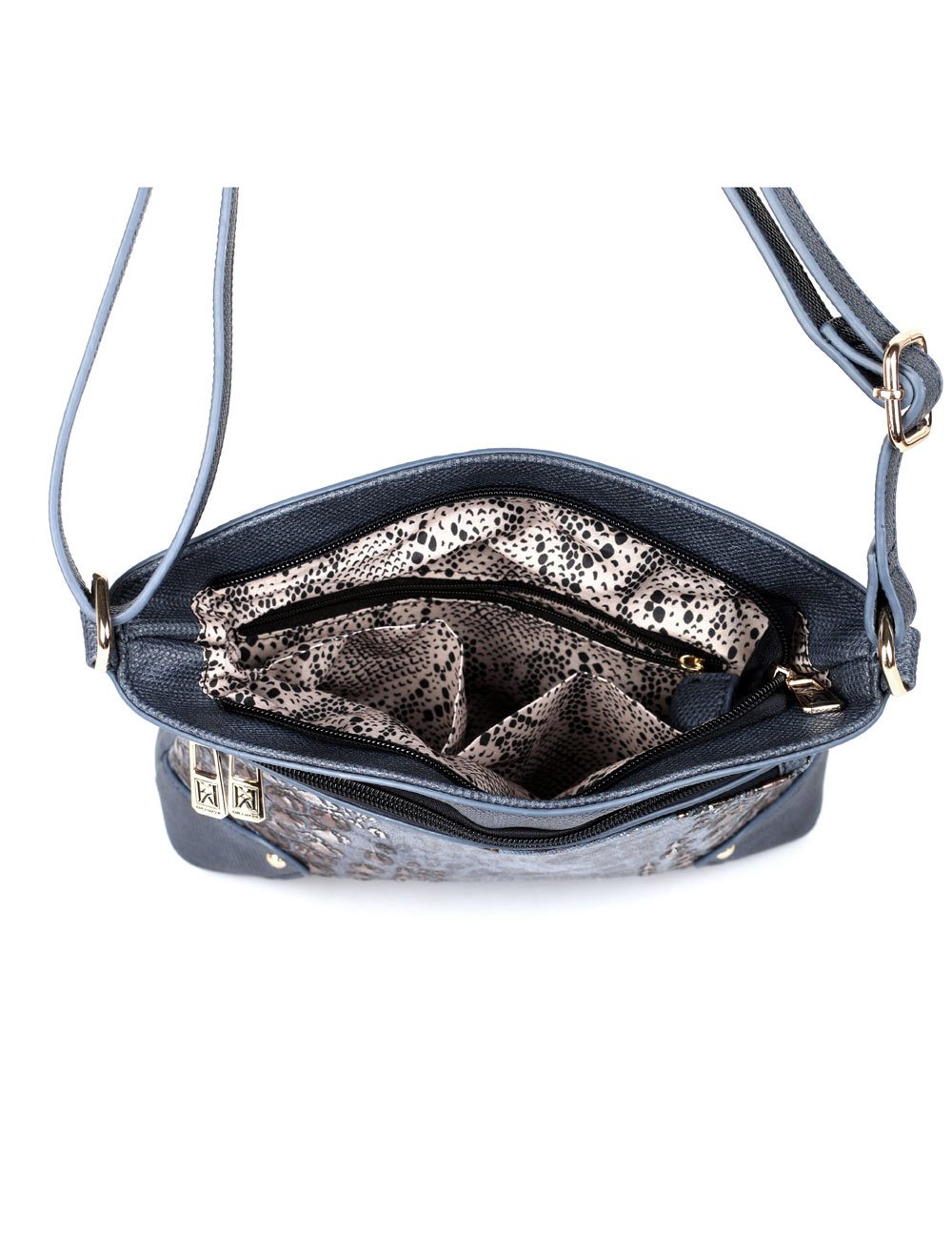 Eva Women's Crossbody Bag Navy - karlahanson.com