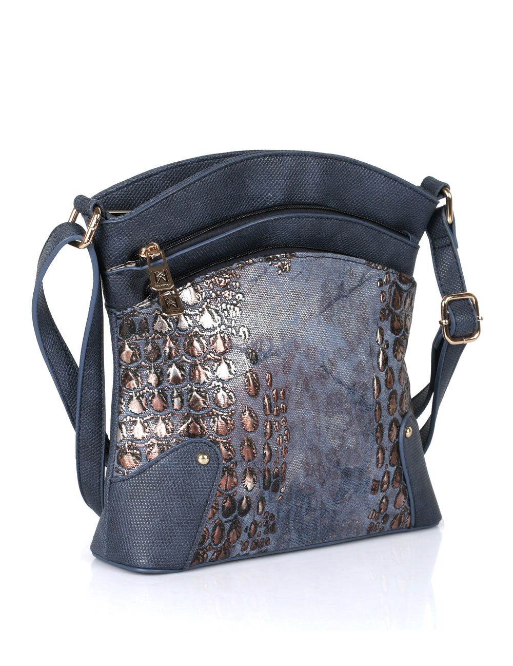Eva Women's Crossbody Bag Navy - karlahanson.com
