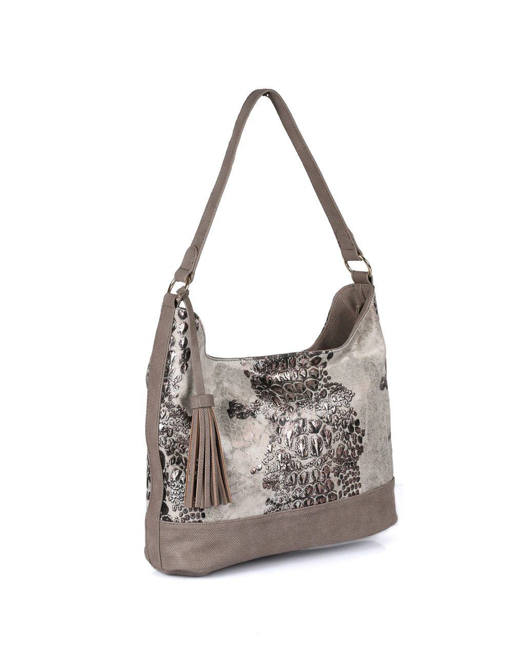 Eva Women's Hobo Bag Beige - karlahanson.com