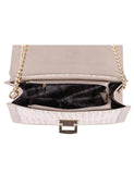 Elena Women's Satchel Bag Beige