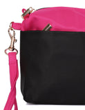RFID Organizer Swap Bag Pink Black