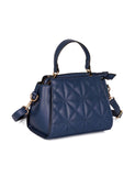 Florence Women's Quilted Crossbody Bag Navy