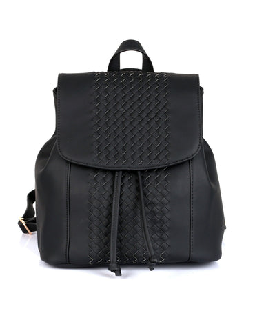 Matilda Women's Convertible Backpack & Crossbody Bag Black