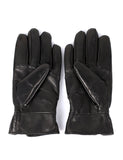 Women's Genuine Leather Touch Screen Gloves with Tab